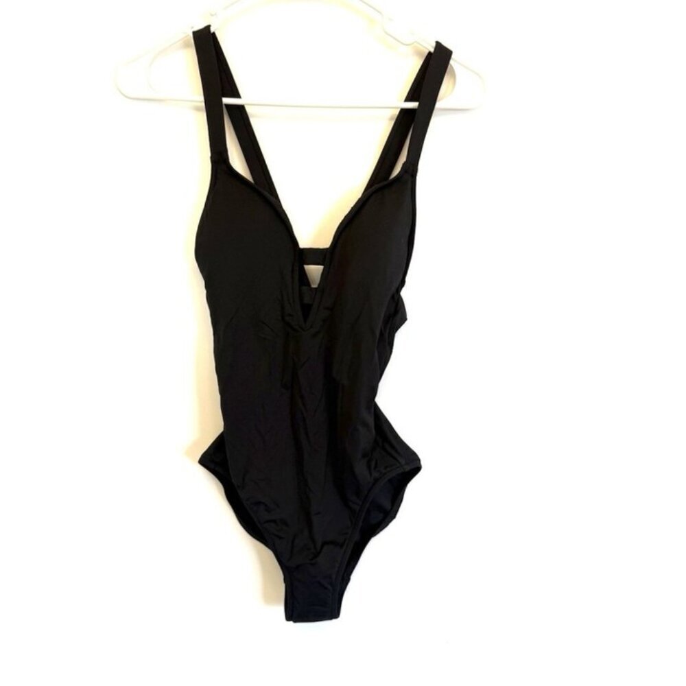Seafolly Women’s Black One Piece Swimsuit Size 4 US